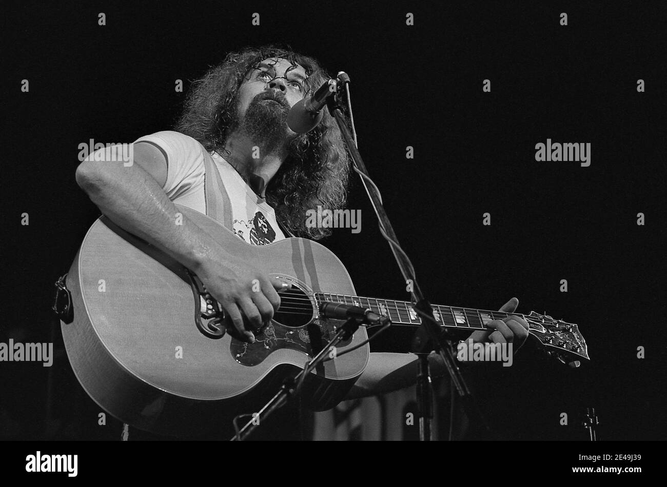 Billy Connolly live in London 5/7/1977 Stock Photo