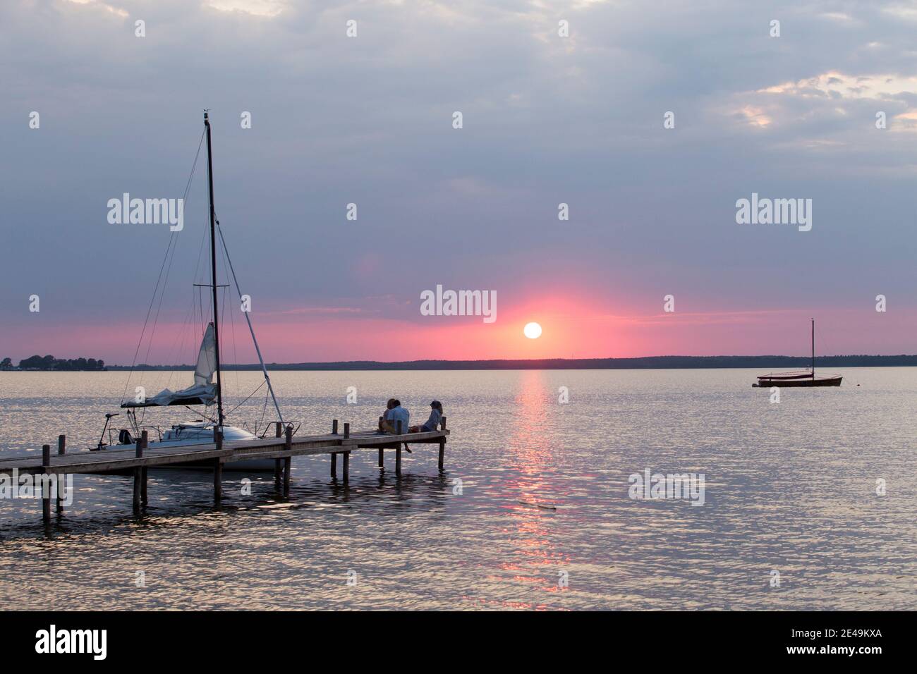 Steinhuder Meer, Hanover region Stock Photo