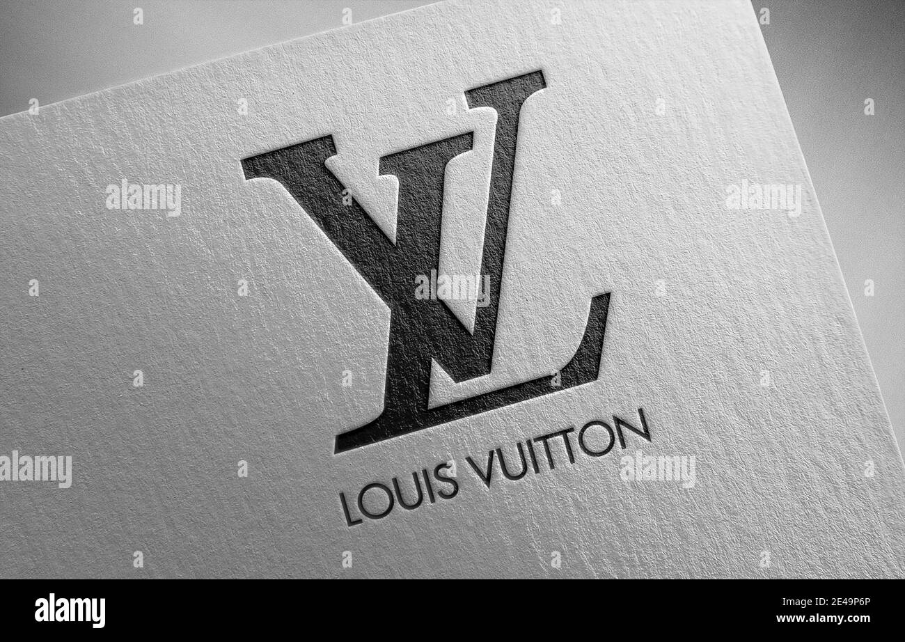 lv black logo