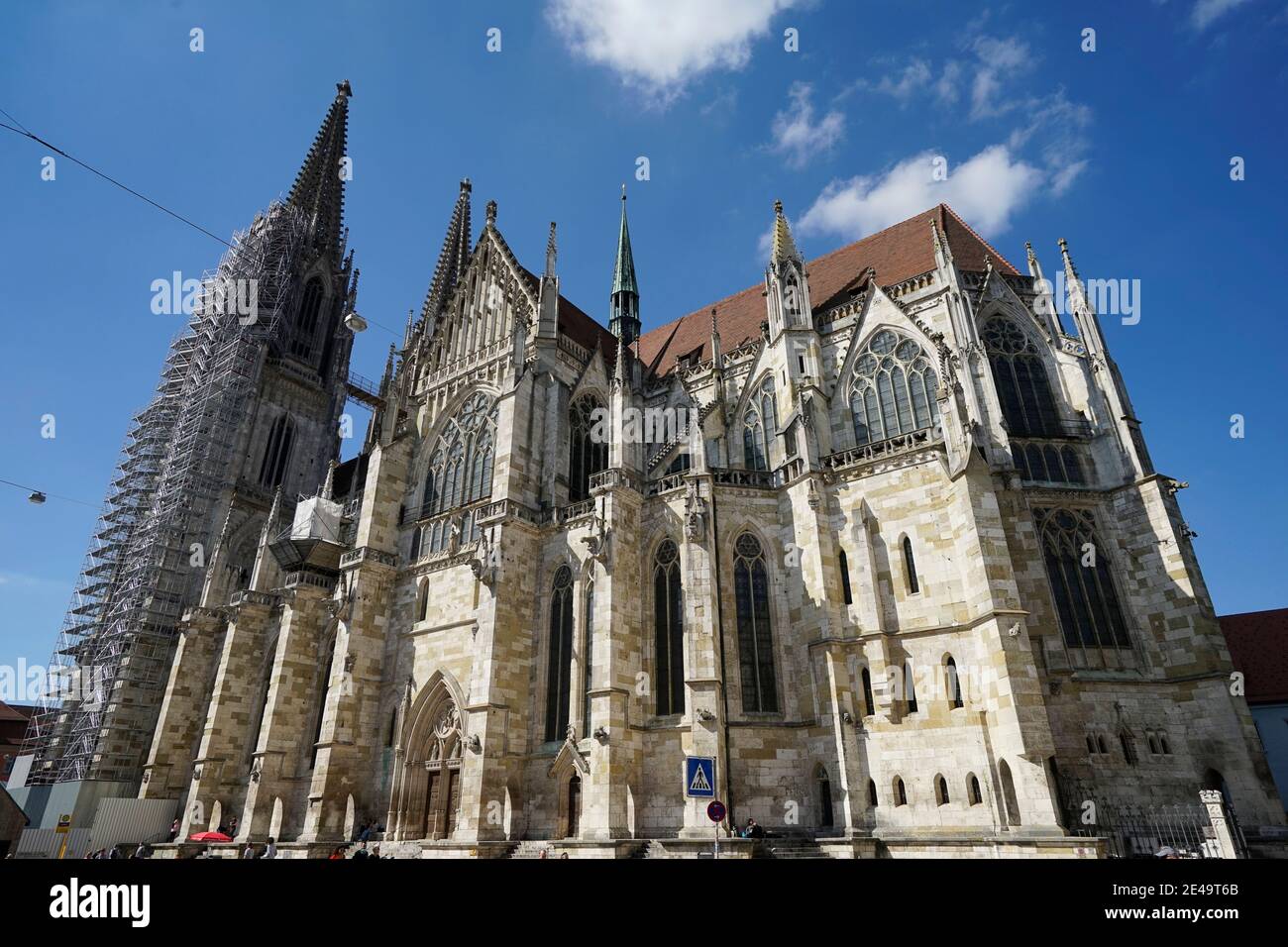 Deutschland, Bayern, Oberpfalz, Regensburg, Dom Stock Photo