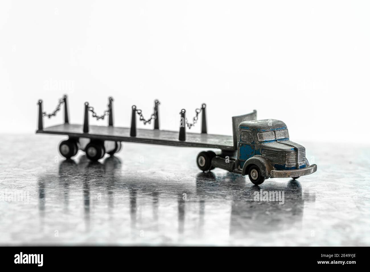 Truck model car Stock Photo