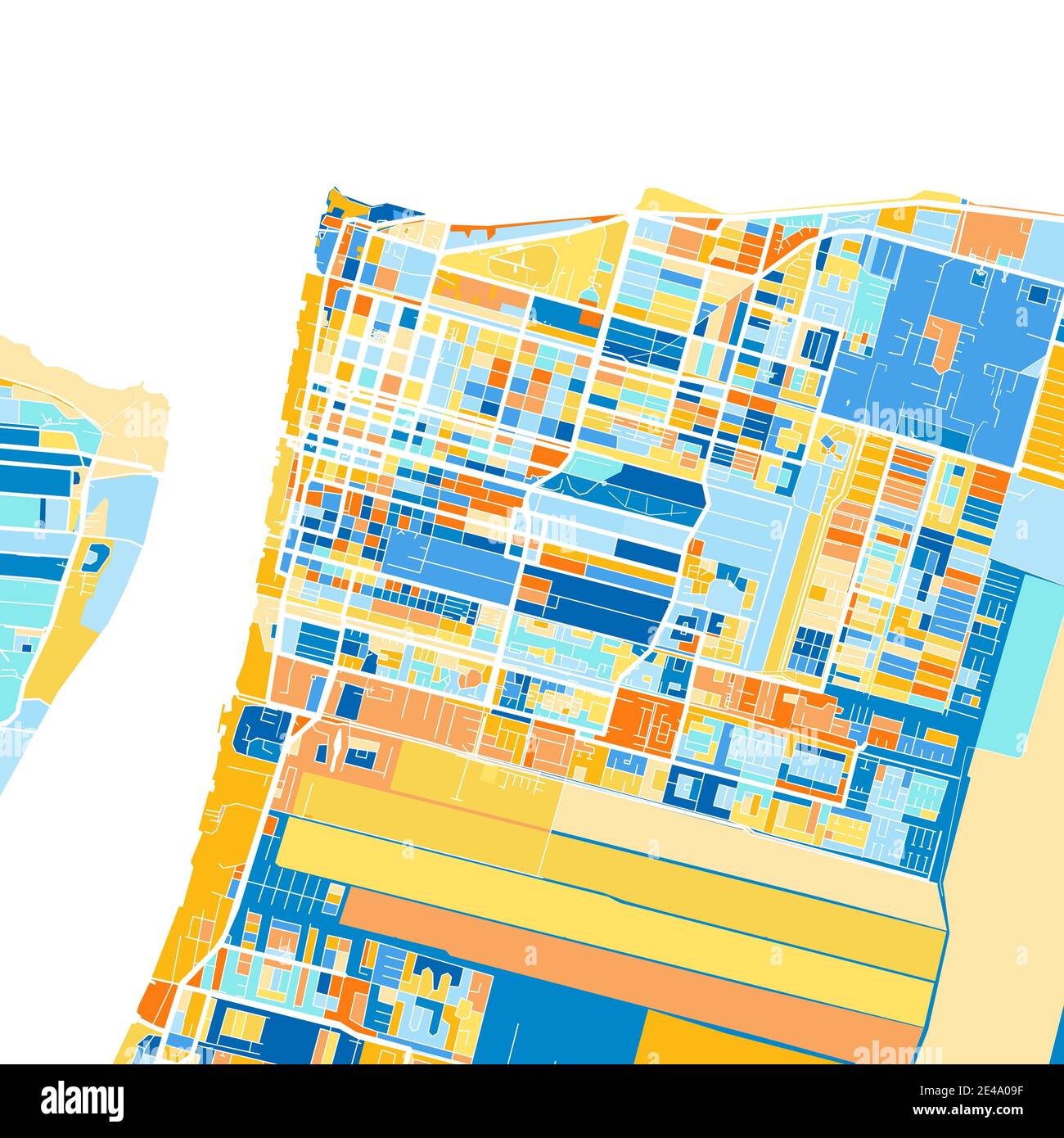 Street Map Of Georgetown Guyana Color Art Map Of Georgetown, Guyana, Guyana In Blues And Oranges. The Color  Gradations In Georgetown Map Follow A Random Pattern Stock Vector Image &  Art - Alamy