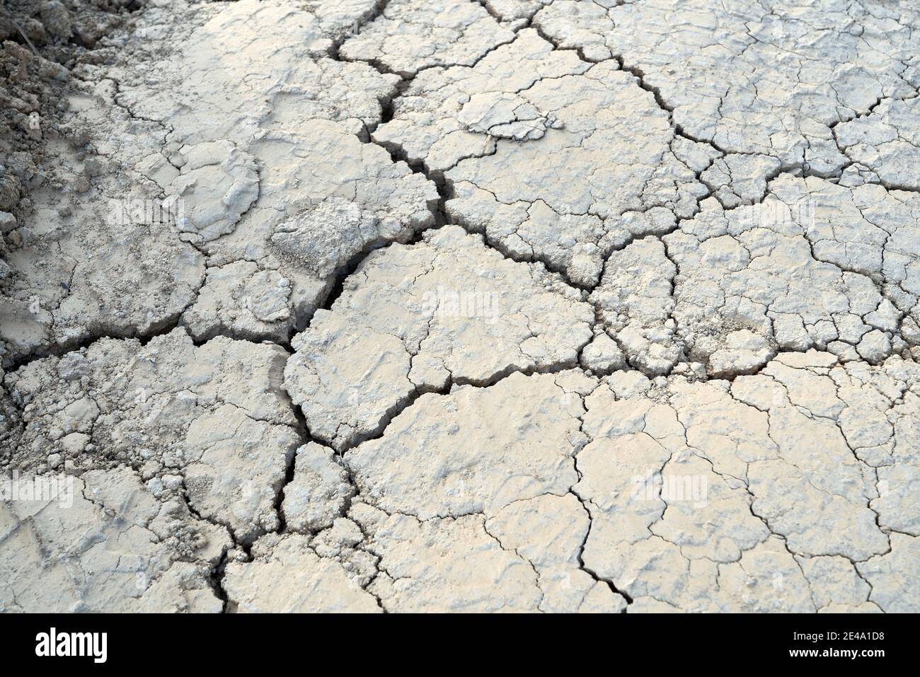 Abstract crack soil on dry season. Concept of global warming effect ...
