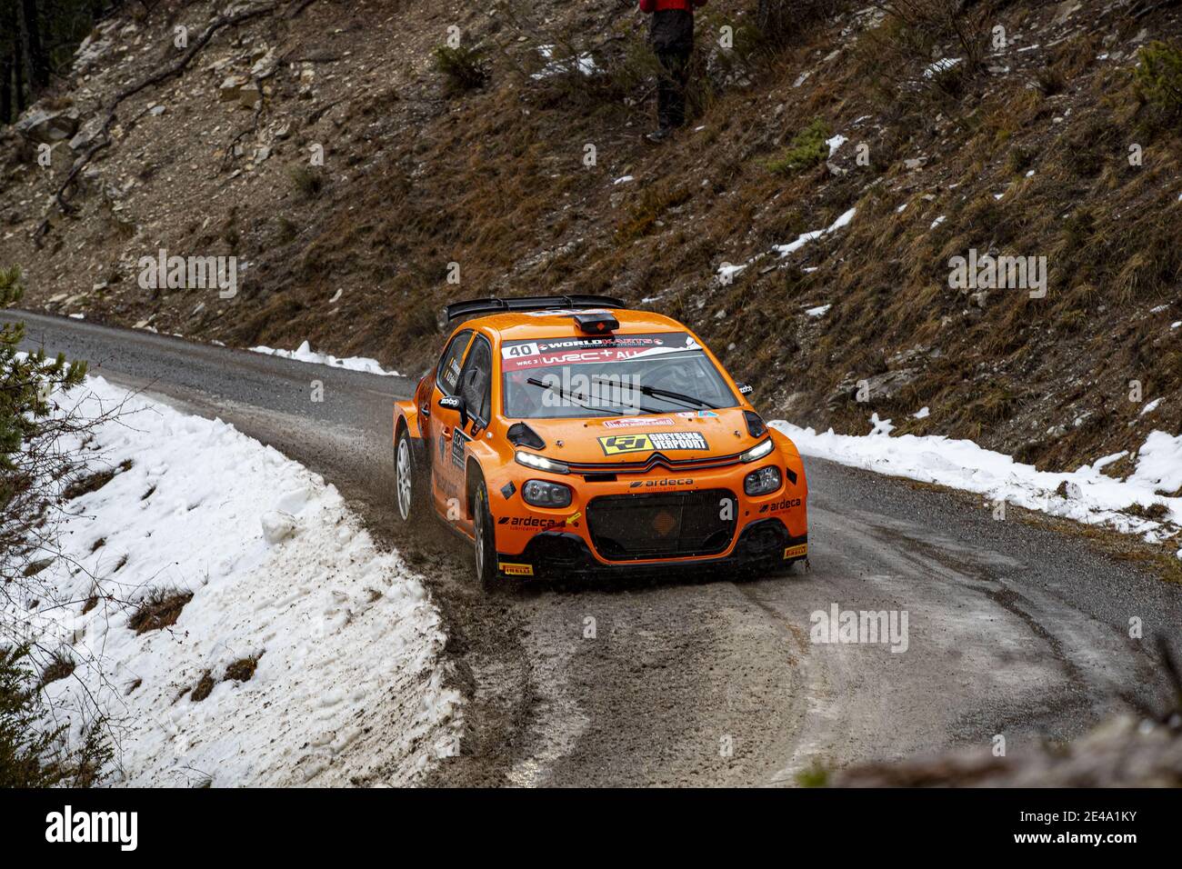 40 Davy VANNESTE (BEL), Kris D'ALLEINE (BEL), CITROÃ N C3 Rally 2, RC2 ...