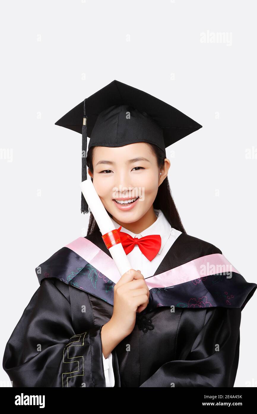 Female graduates china hi-res stock photography and images - Alamy