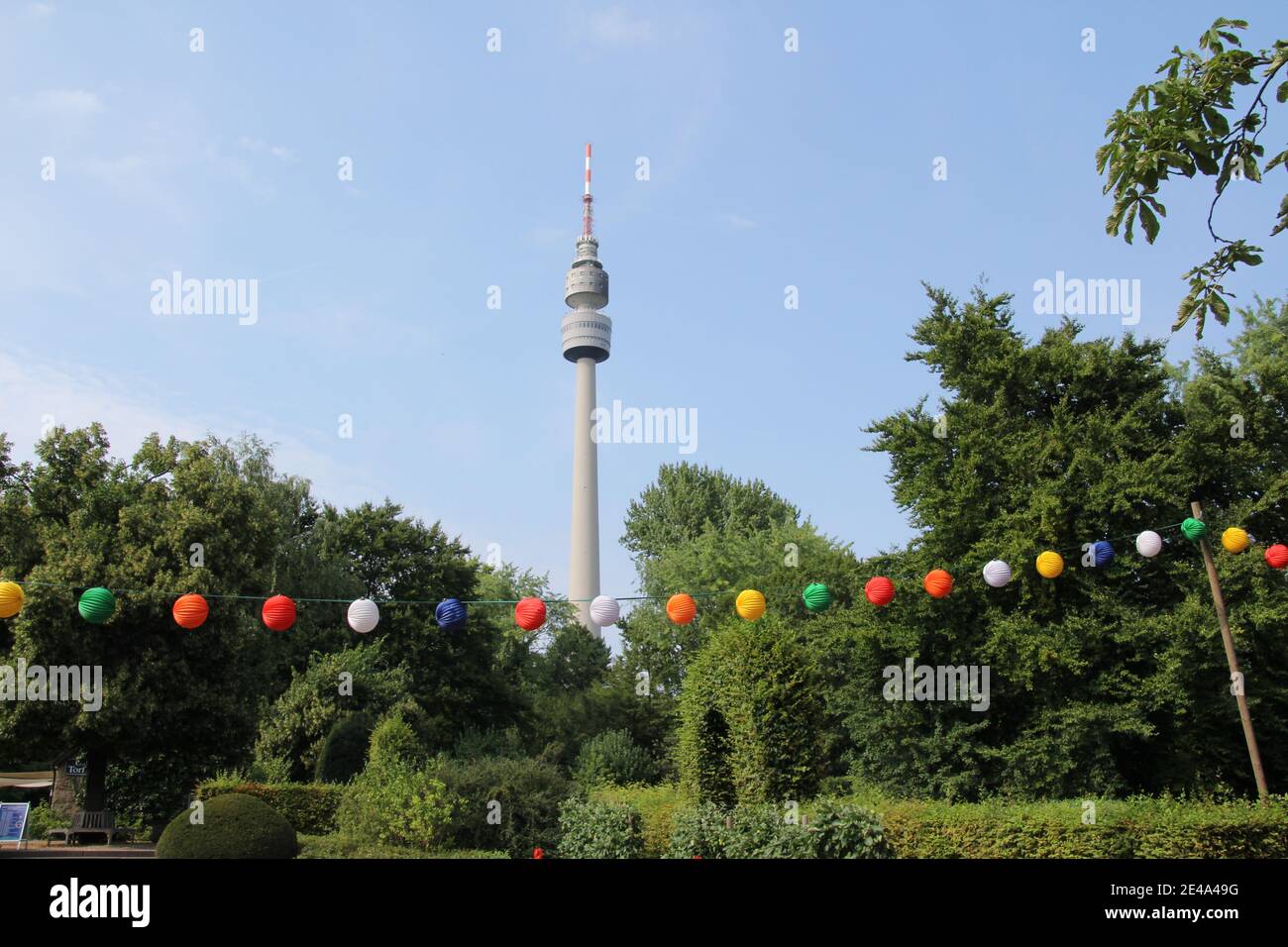 Impressionen aus dem Westfalenpark in Dortmund Stock Photo