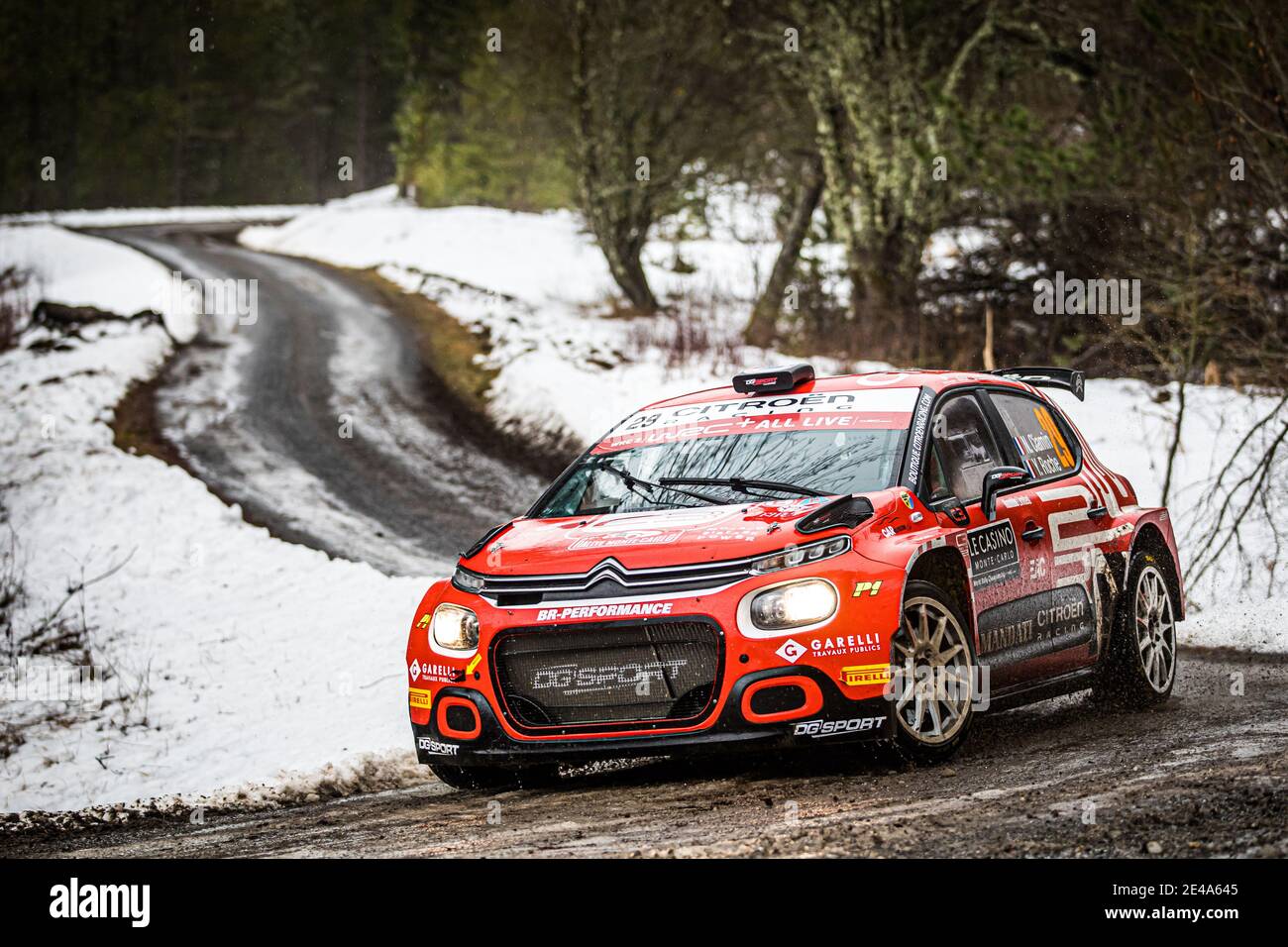 28 Nicolas CIAMIN (FRA), Yannick ROCHE (FRA), CITROËN C3, RC2 Rally2 ...