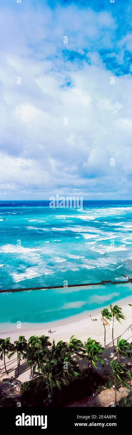 Waikiki beach oahu hawaii hi-res stock photography and images - Alamy