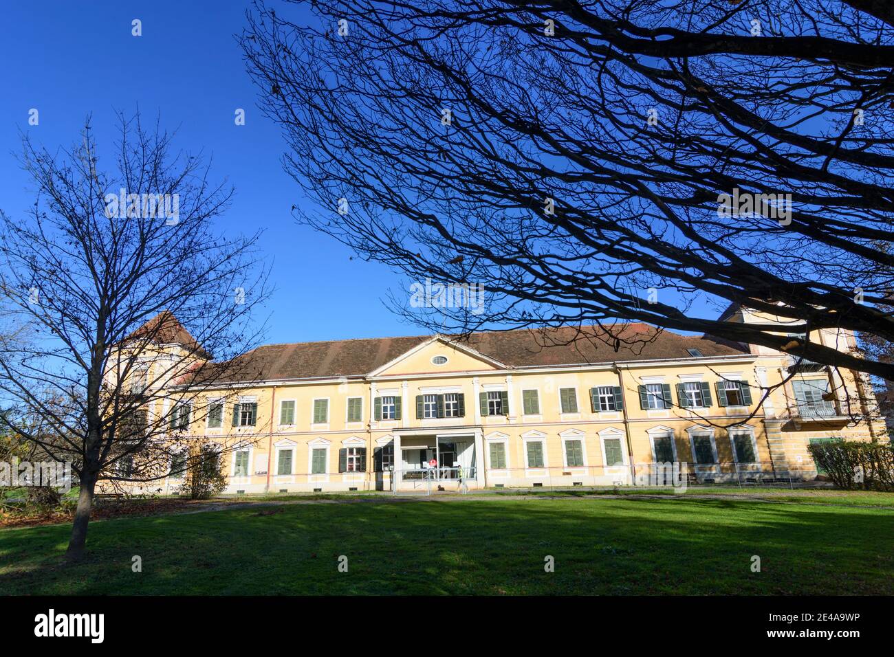 Rudersdorf, Schloss Batthyany Castle, Southern Burgenland, Burgenland, Austria Stock Photo