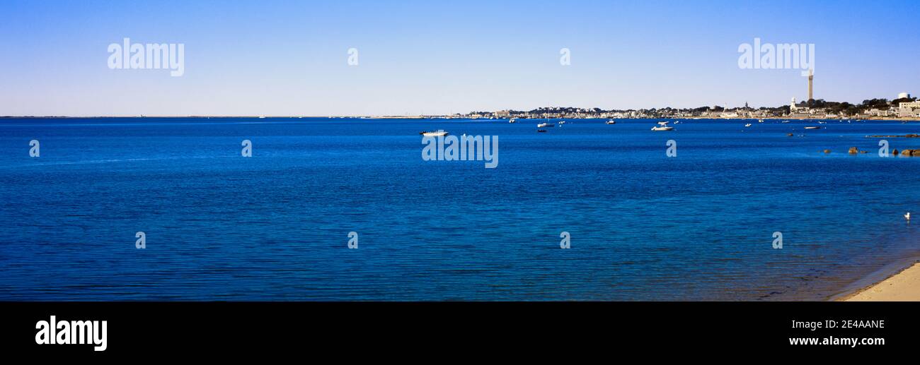 View of ocean, Provincetown, Cape Cod, Barnstable County, Massachusetts, USA Stock Photo