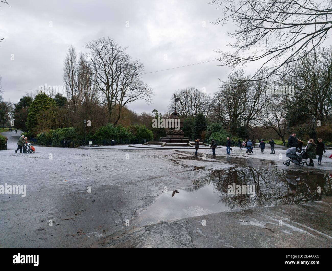 Sefton Park, Liverpool Stock Photo Alamy