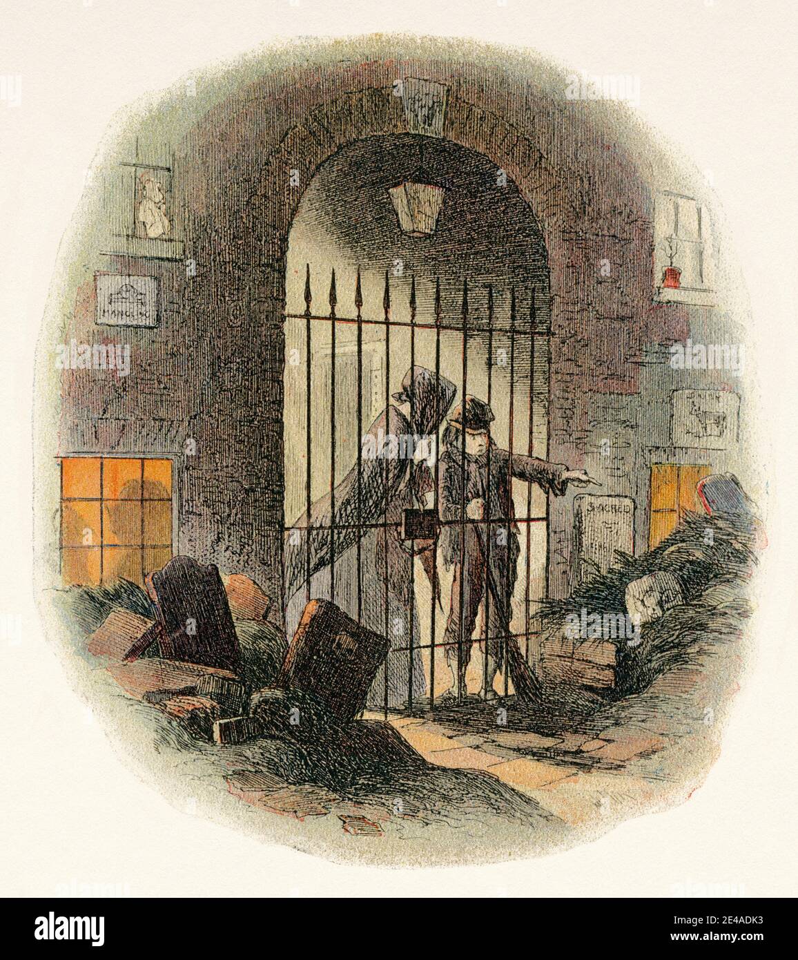 Bleak house charles dickens illustration hi-res stock photography and