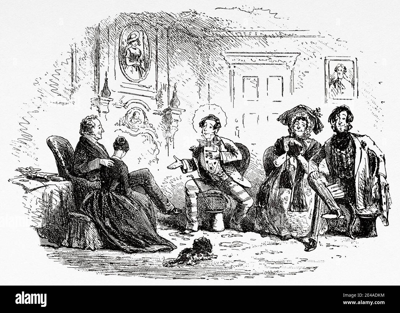 Bleak house charles dickens illustration hires stock photography and