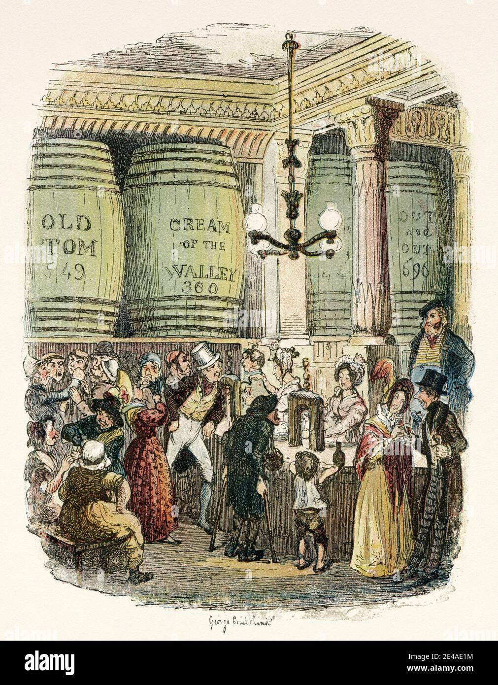 Gin palace drawing hires stock photography and images Alamy