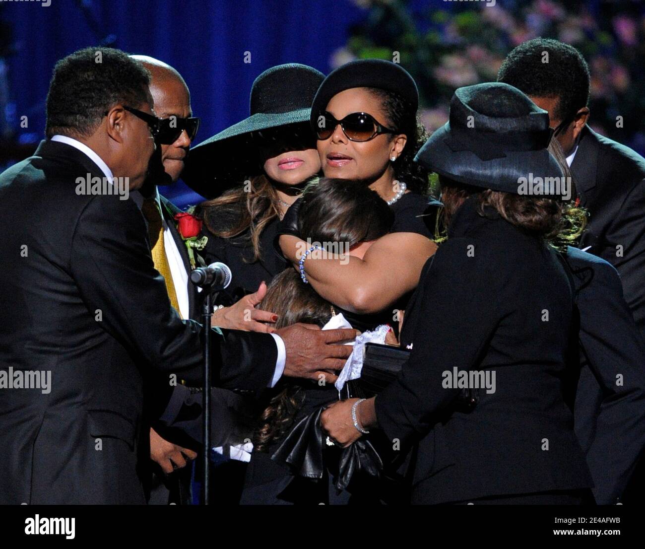 Chris Tucker At Michael Jackson Funeral