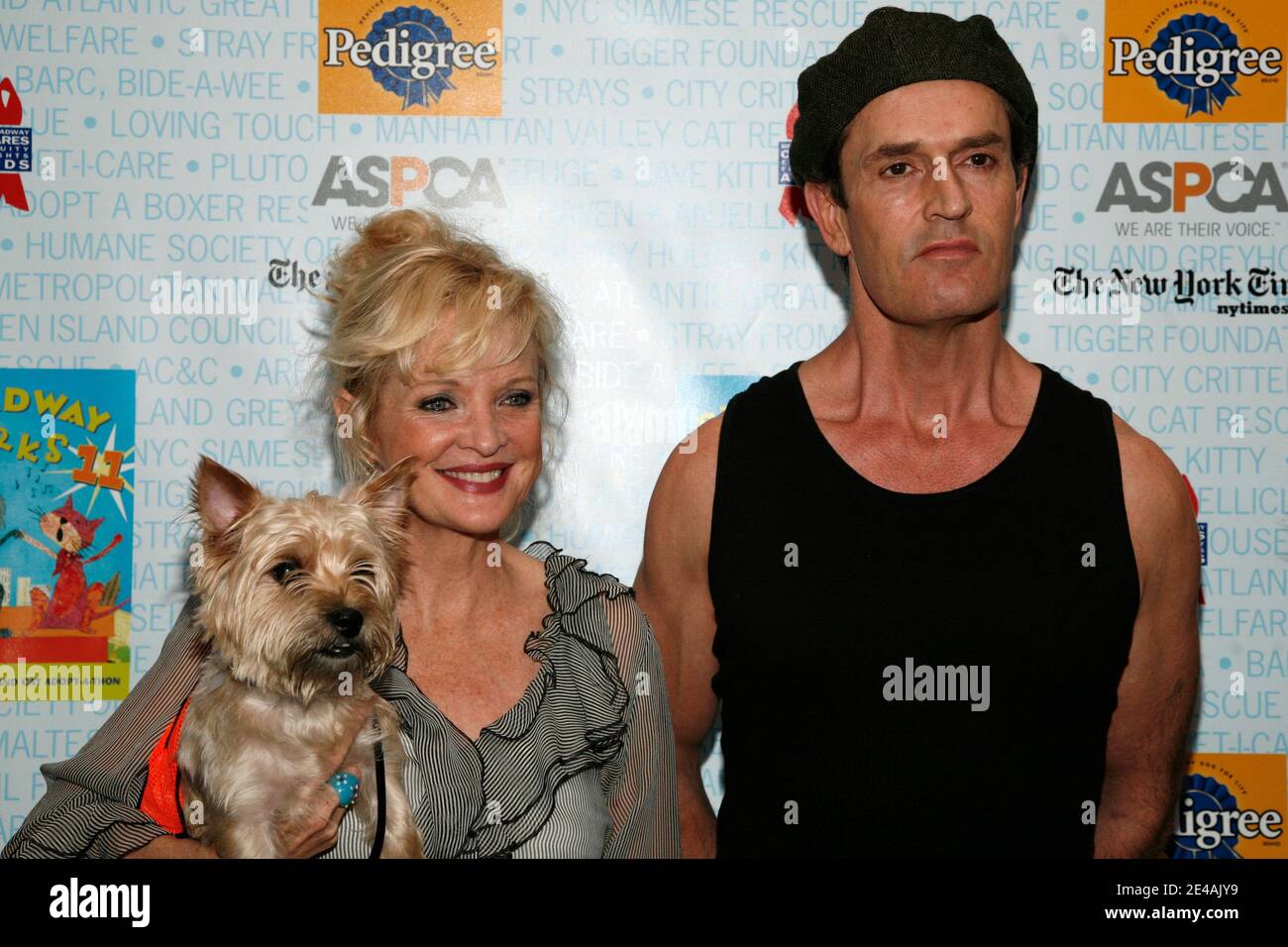 (L-R) Actors Christine Ebersole and Rupert Everett attend the 11th Annual Broadway Barks in Shubert Theatre on July 11, 2009 in New York, NY. Photo By Anton Pak/ABACAPRESS.COM (Pictured: Christine Ebersole , Rupert Everett) Stock Photo