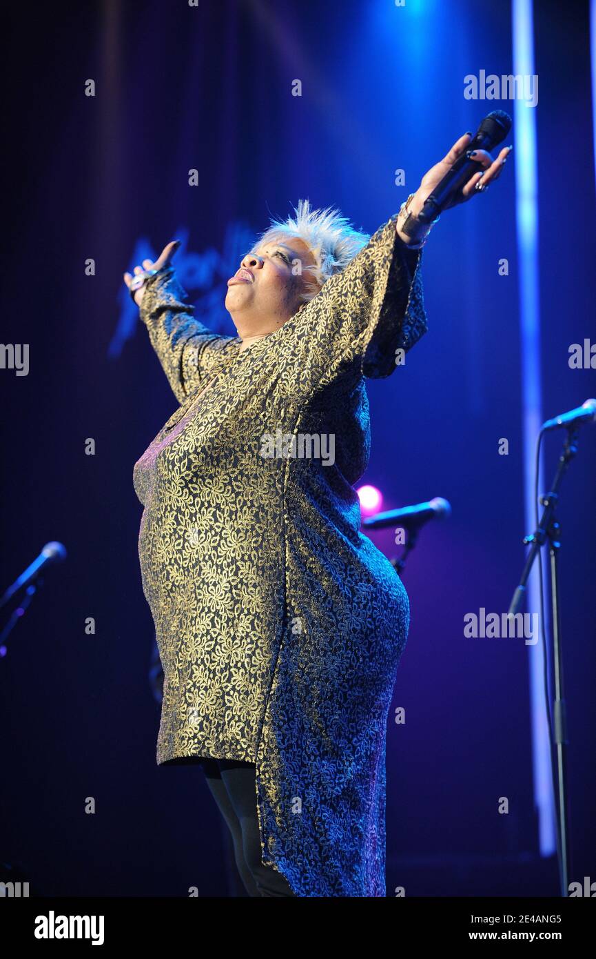Sweet Brown performs at Montreux Jazz Festival in Montreux