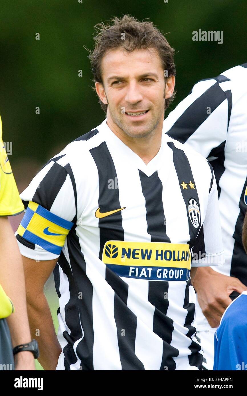 Juventus' Alessandro Del Piero during the friendly soccer match