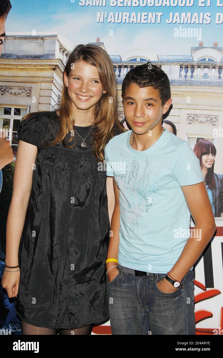 Josephine Japy and Samy Seghir attend the premiere of 'Neuilly Sa Mere' held at Gaumont Marignan Josephine Japy and Samy Seghir attend the premiere of 'Neuilly Sa Mere' held at Gaumont Marignan