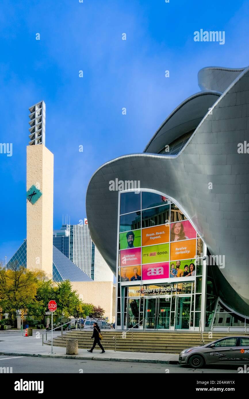 Art Gallery of Alberta, Edmonton, Alberta, Canada Stock Photo Alamy