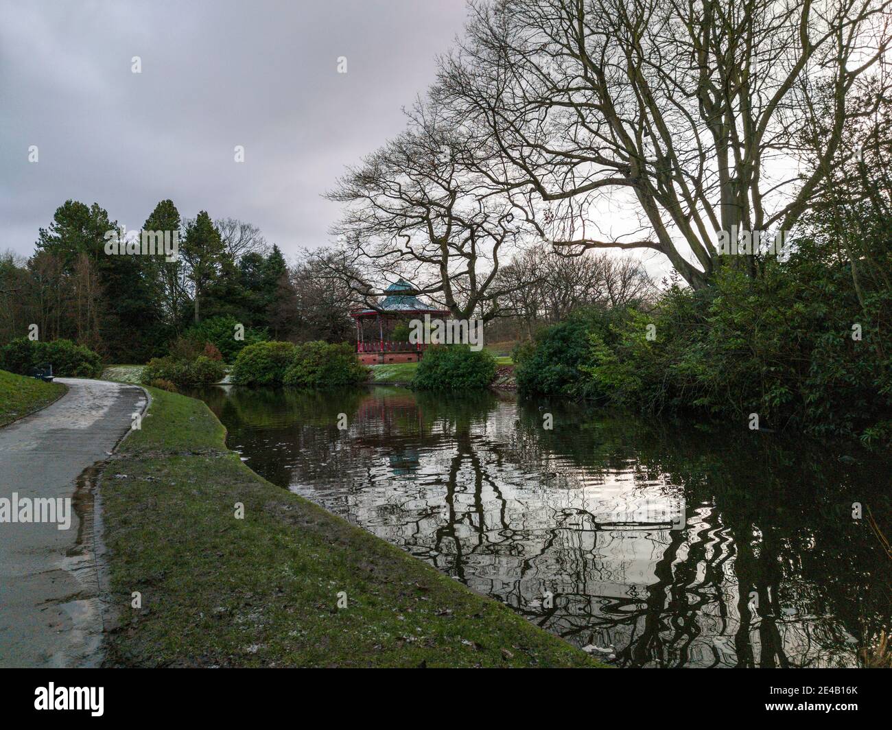 Sefton Park, Liverpool Stock Photo Alamy