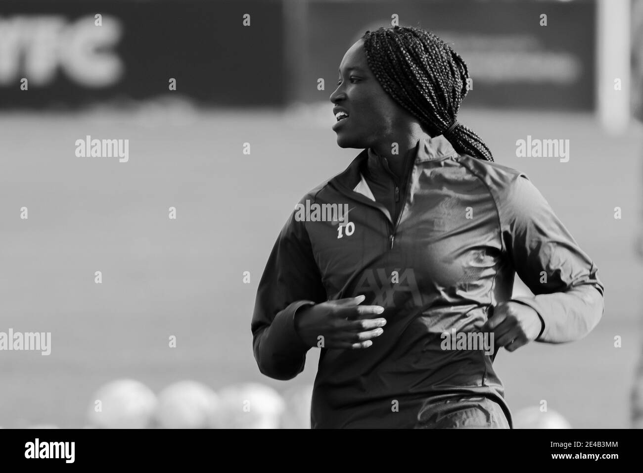 Lewes, UK. 24th Jan, 2021. Rinsola Babajide (Liverpool #10) ahead of the FA Women's Championship match between Lewes and Liverpool at The Dripping Pan in Lewes. Credit: SPP Sport Press Photo. /Alamy Live News Stock Photo
