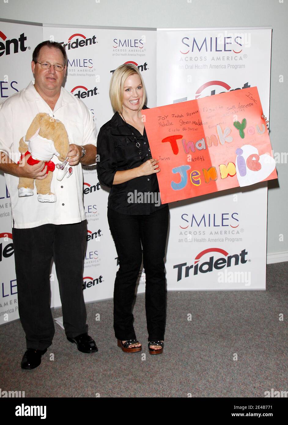 Trident and Jennie Garth The Children's Dental Center of
