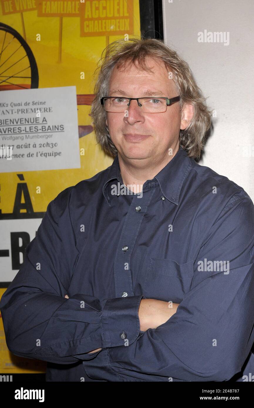 Producer Kurt Stocker attending the premiere of 'Bienvenue A Cadavre-Les-Bains' (Der Knochenmann) directed by Wofgang Murnberger at the MK2 Quai De Loire in Paris, France on August 27. Photo by Giancarlo Gorassini/ABACAPRESS.COM Stock Photo