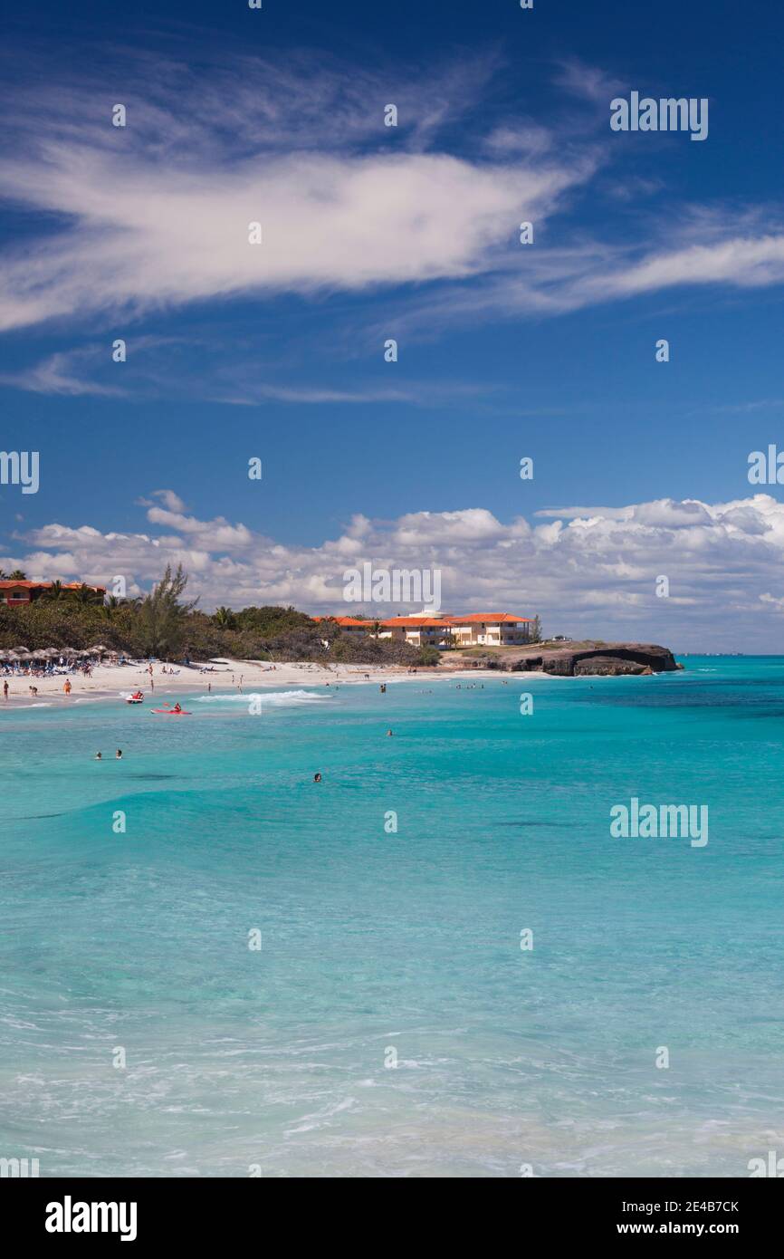 Varadero Beach, Varadero, Matanzas Province, Cuba Stock Photo