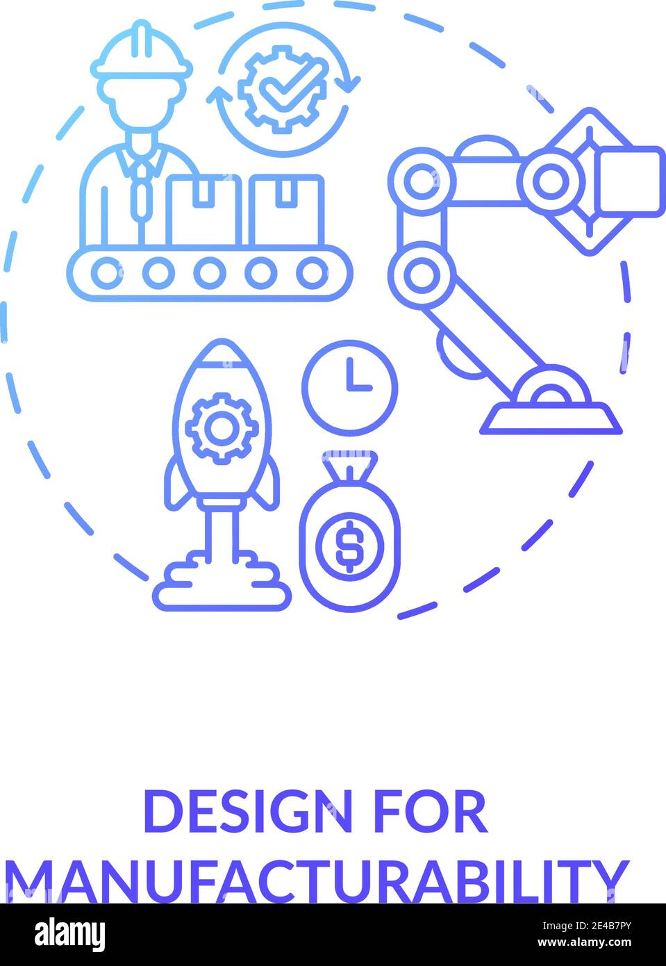 Design for manufacturability concept icon Stock Vector Image & Art Alamy