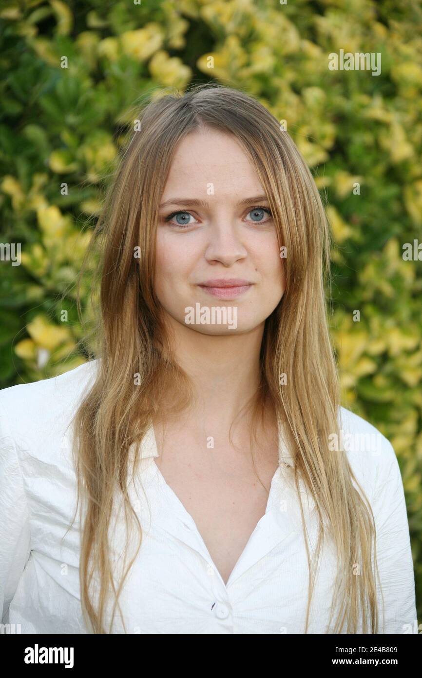 Sara Forestier poses during the 2nd 'Angouleme Film Festival' held at