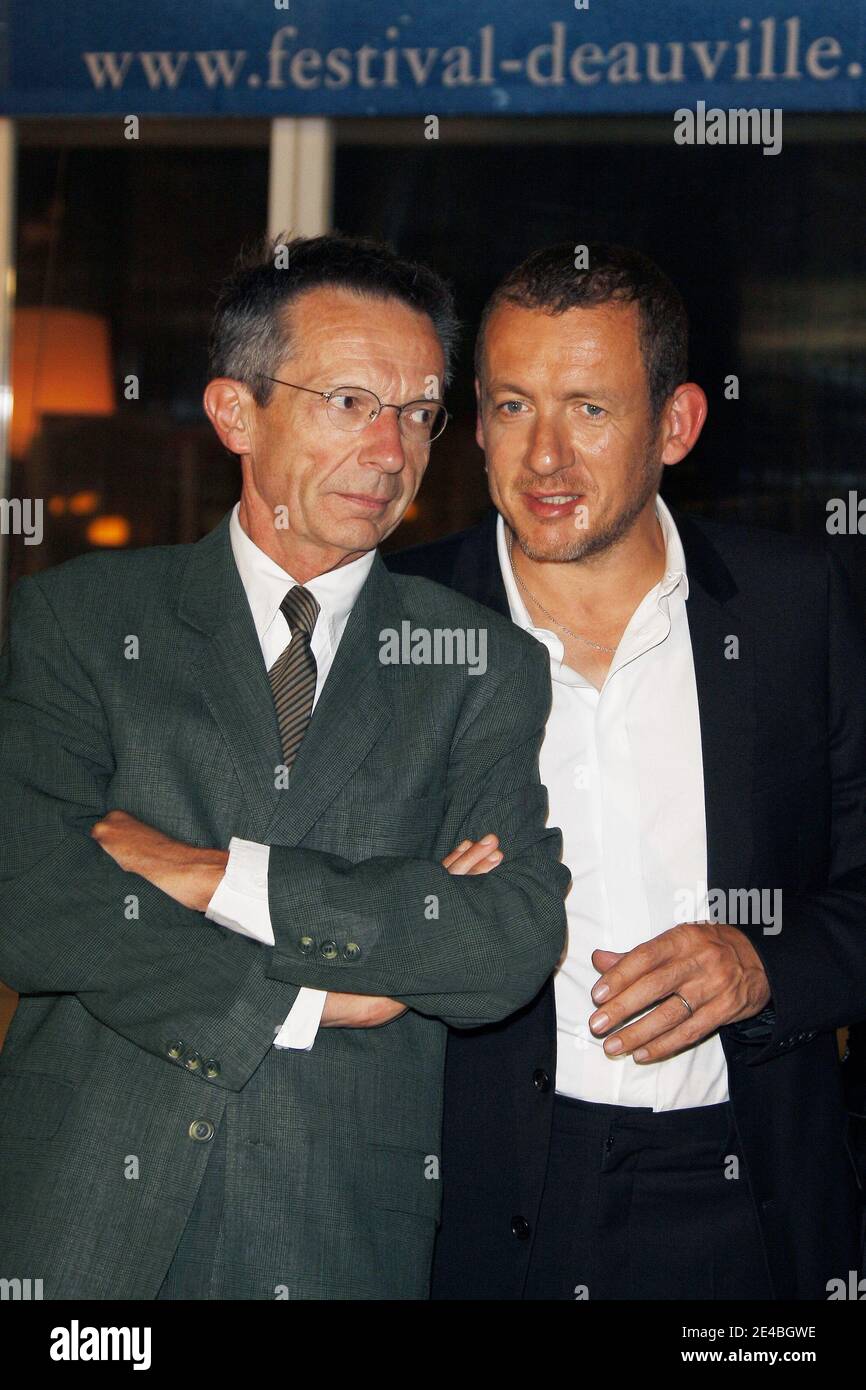 Dany Boon and his wife Yael Boon arriving to the after party of the film 'The Informant' held at the Casino of Deauville during the 35th American Film Festival in Deauville, Normandy, France, on September 9, 2009. Photo by Denis Guignebourg/ABACAPRESS.COM Stock Photo