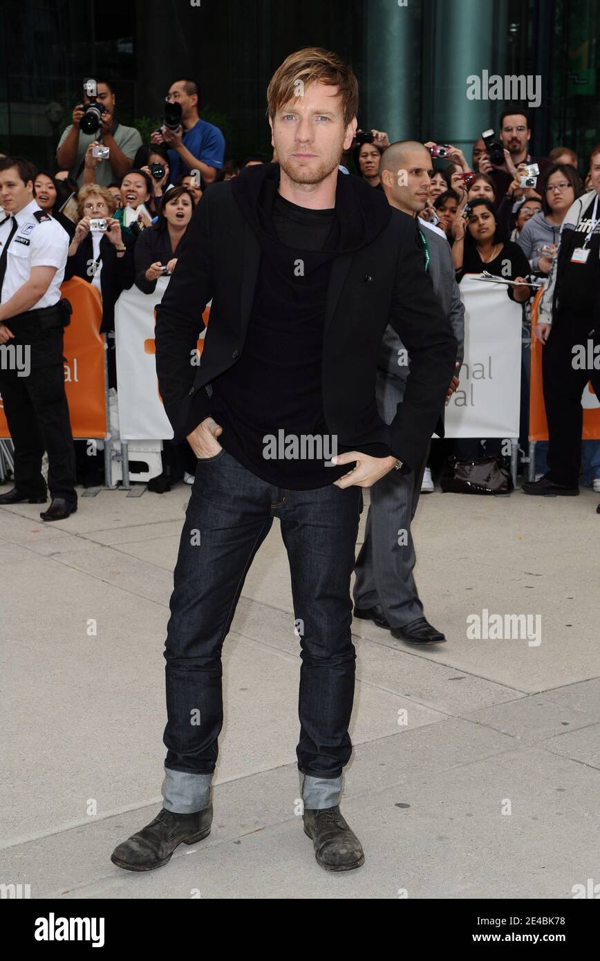 'Ewan McGregor attends the screening of ''The Men Who Stare at Goats'' at the 34th Toronto International Film Festival in Toronto, Canada on September 11, 2009. Photo by Lionel Hahn/ABACAPRESS.COM' Stock Photo