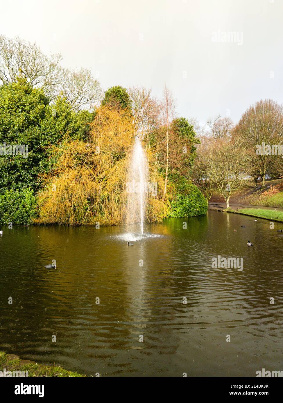 Sefton Park, Liverpool Stock Photo Alamy