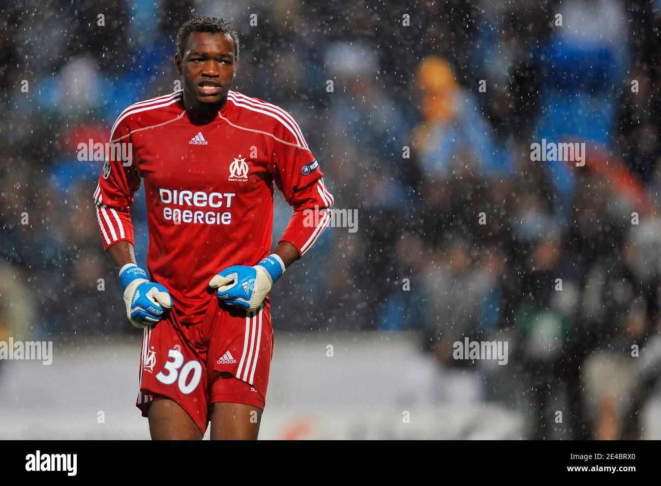 Steve Mandanda De Olympique De Marselha Imagem Editorial - Imagem