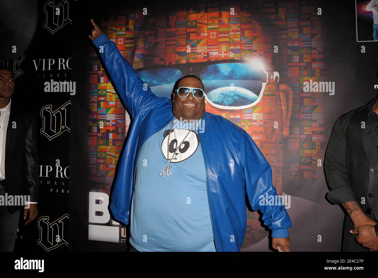 Big Ali attending a party at the Vip Room in Paris, France on September ...
