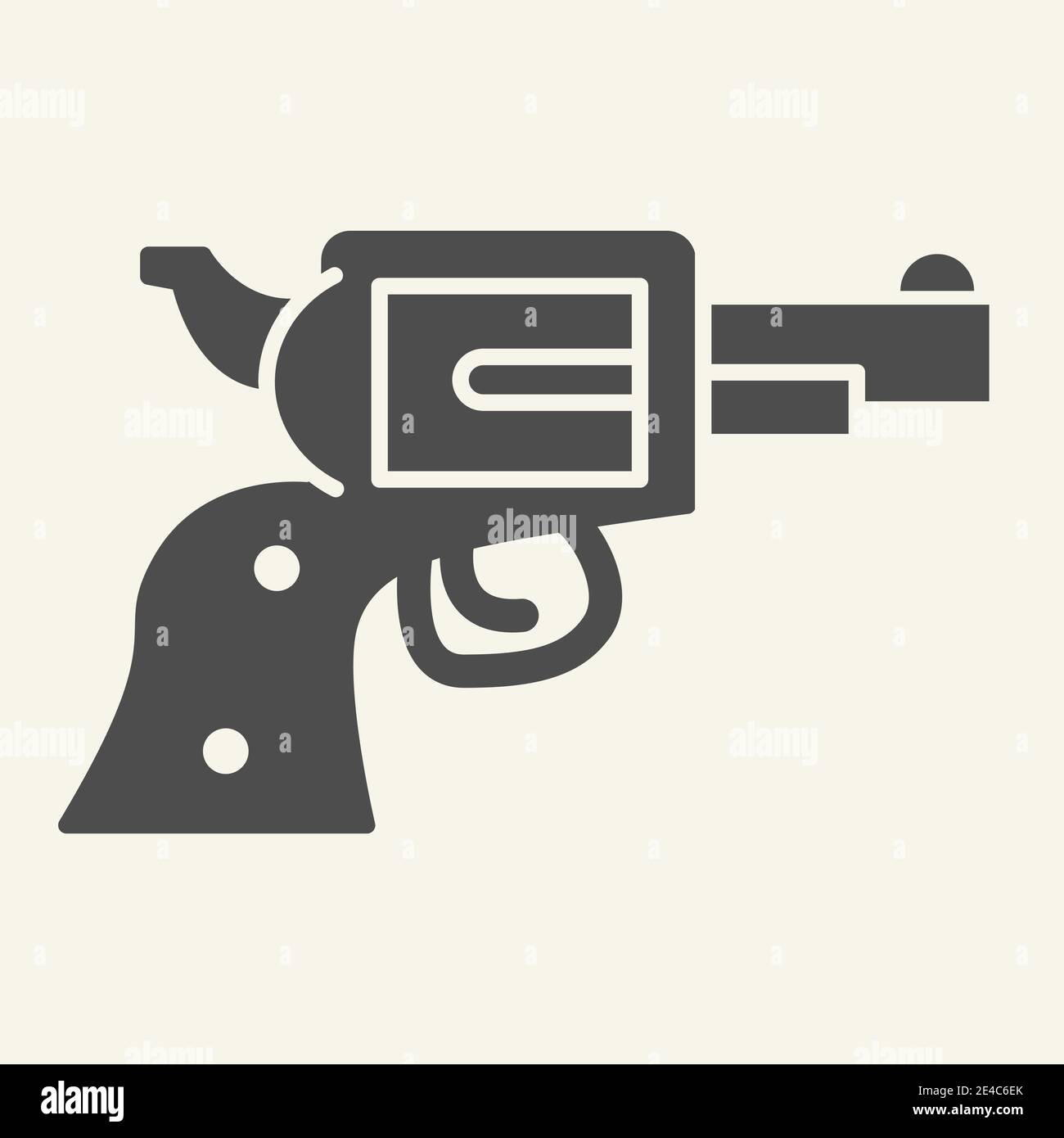 Pistol illustration hi-res stock photography and images - Alamy