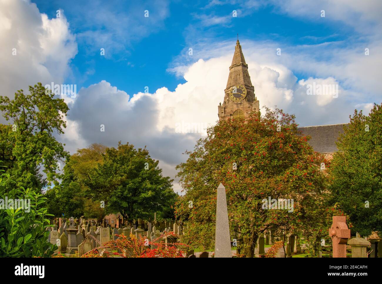St. Machar's Cathedral, Old Aberdeen, Aberdeen, Scotland, United Kingdom, Great Britain, British Isles Stock Photo