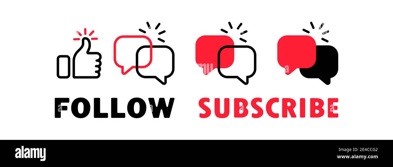 Social Media Follow Icon