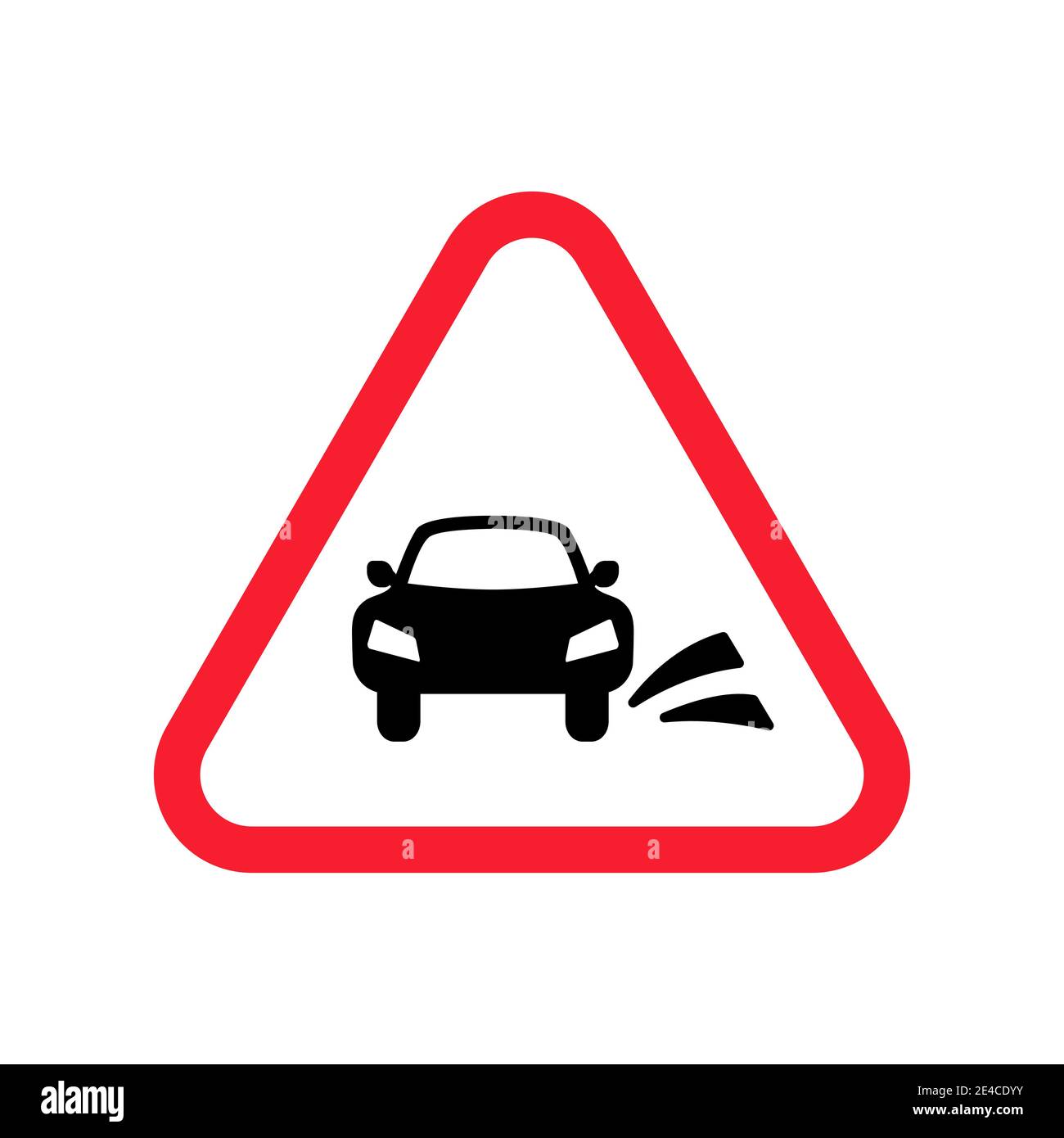 Water splash warning road sign Stock Vector Image & Art Alamy