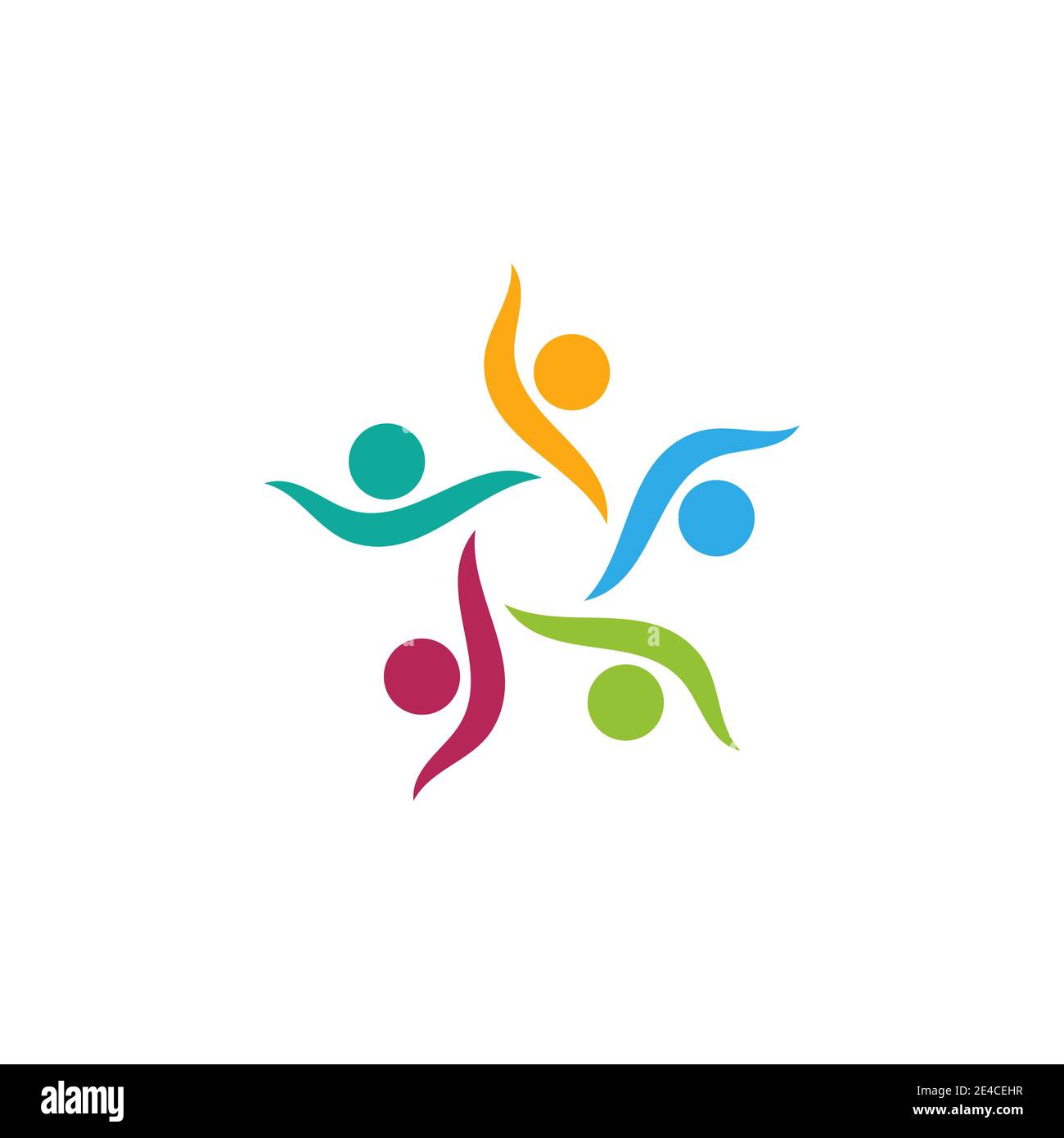 Community Logo Template vector symbol nature Stock Vector Image & Art ...