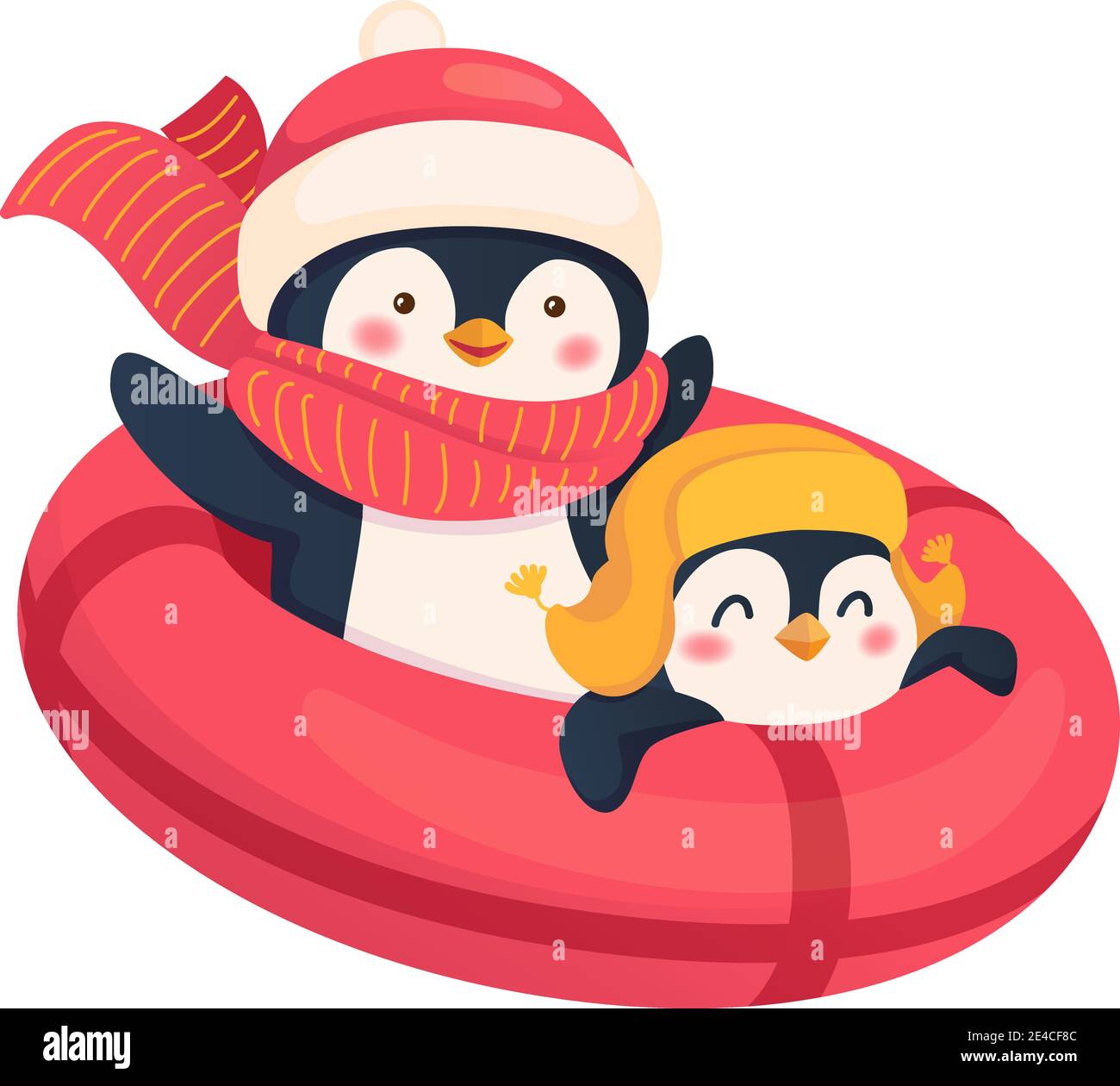 Snow+tubing Stock Vector Images - Alamy