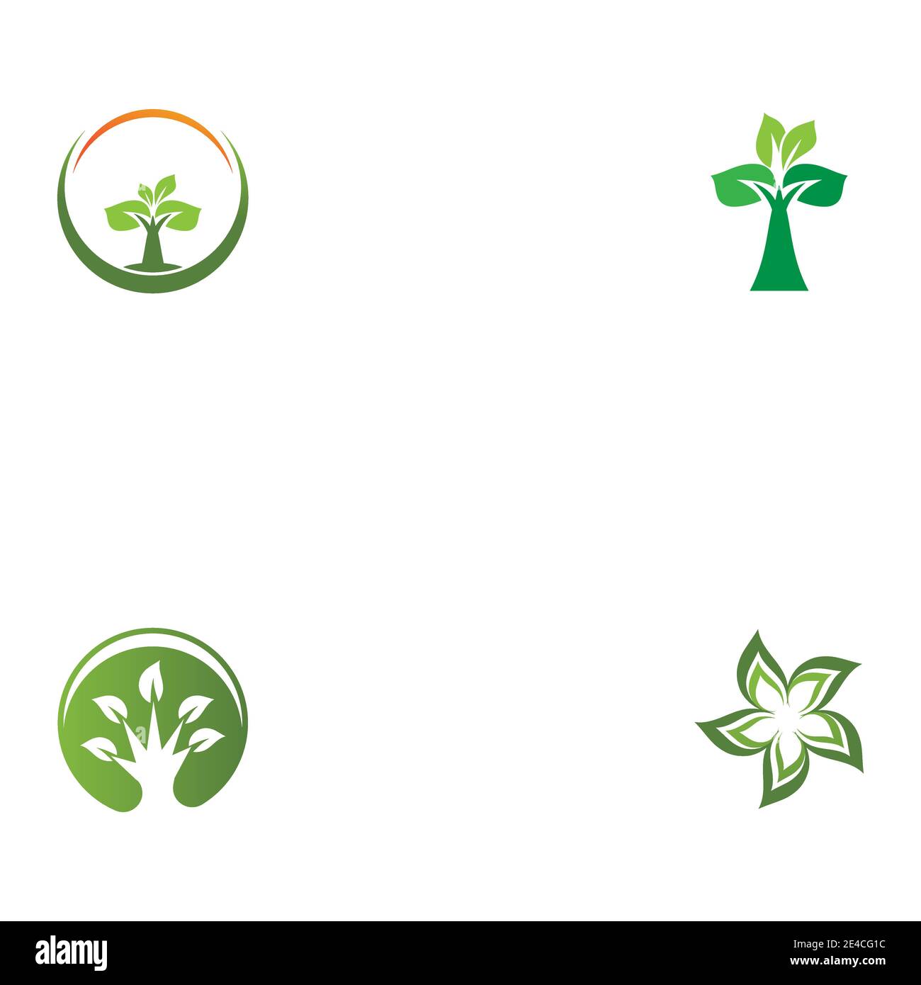 Leaf Logo Template vector symbol nature Stock Vector Image & Art - Alamy