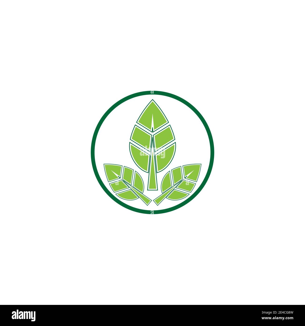 Leaf Logo Template vector symbol nature Stock Vector Image & Art - Alamy