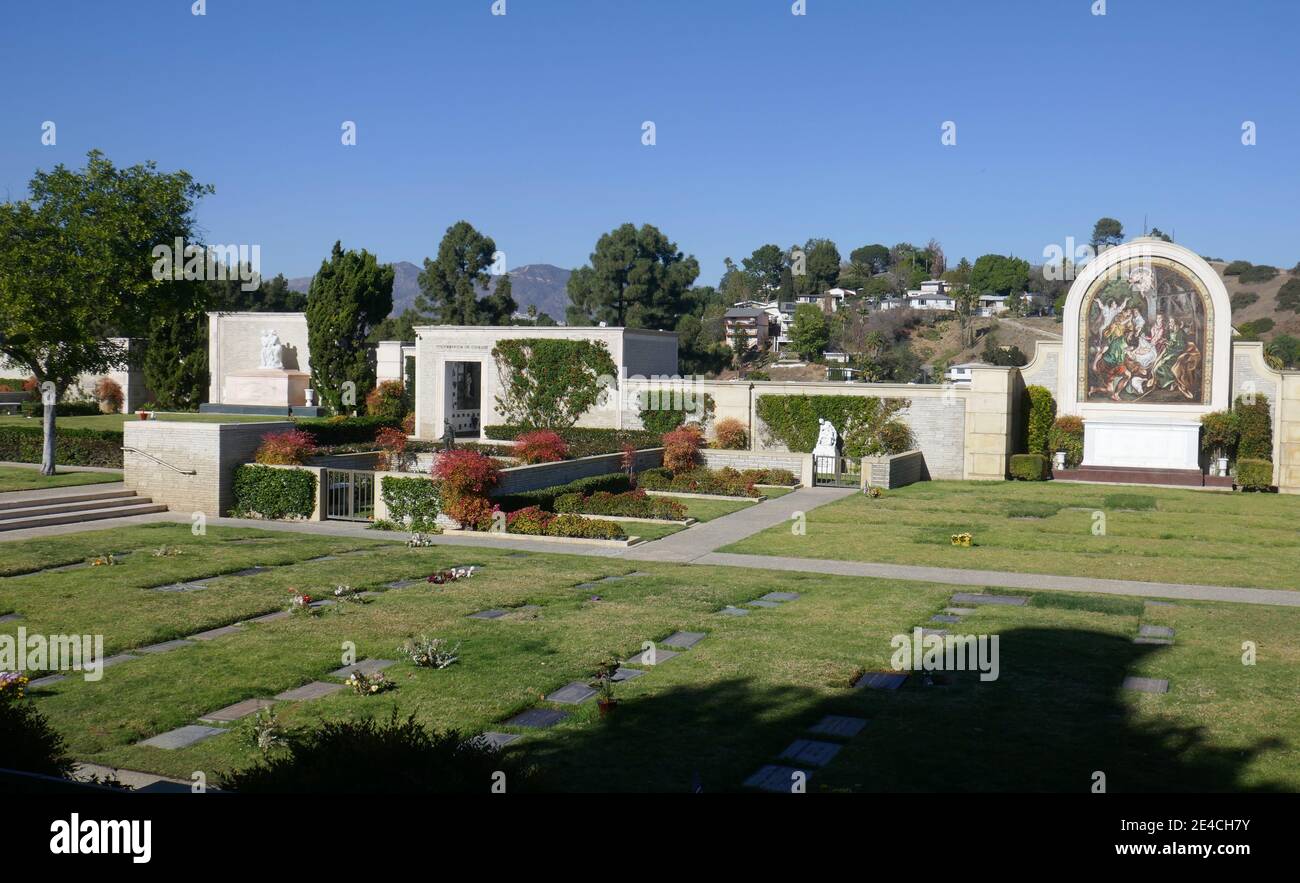 Glendale, California, USA 218th January 2021 A general view of ...