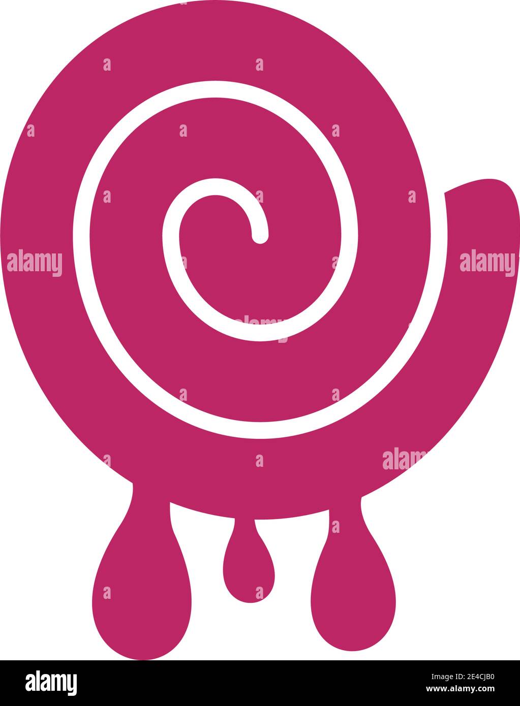 Candy icon logo design vector template Stock Vector