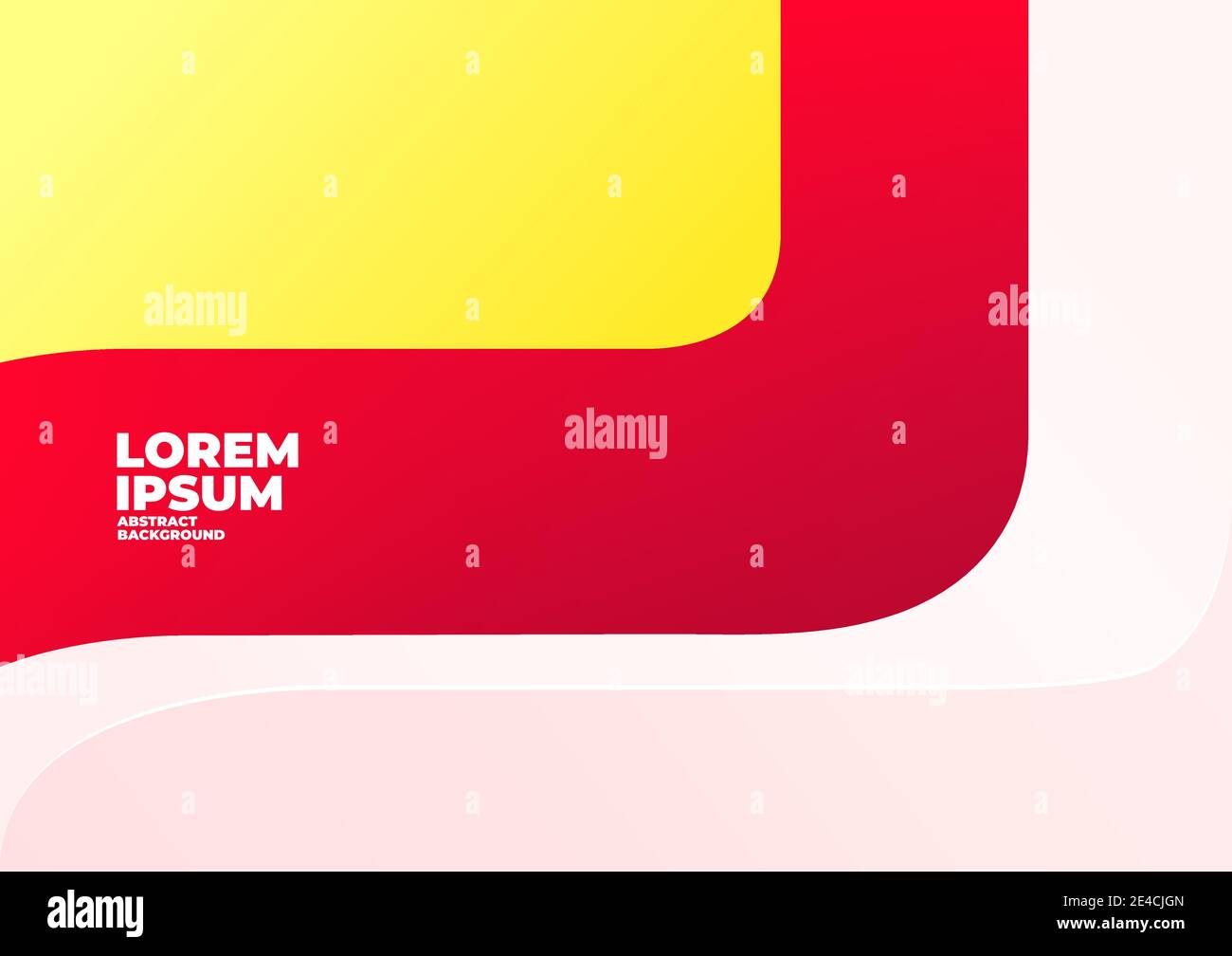 Empty studio yellow and red background for product display with copy ...