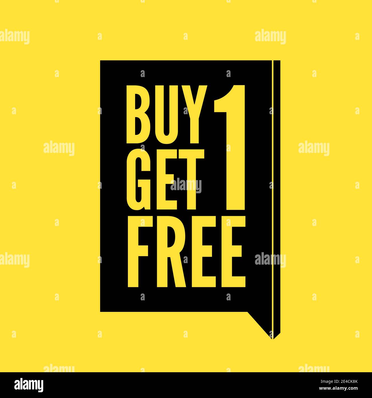 Buy 1 get 1 Free. Buy one Get one Free, sale banner, discount tag