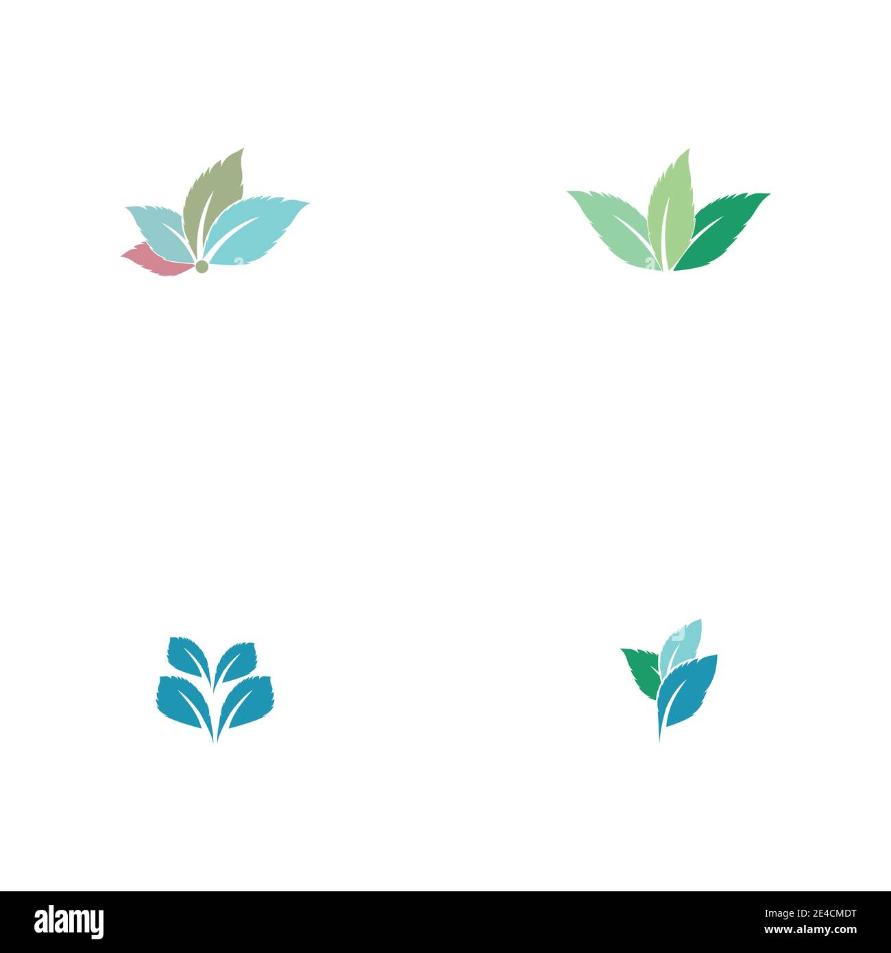 Leaf Logo Template vector symbol nature Stock Vector Image & Art - Alamy