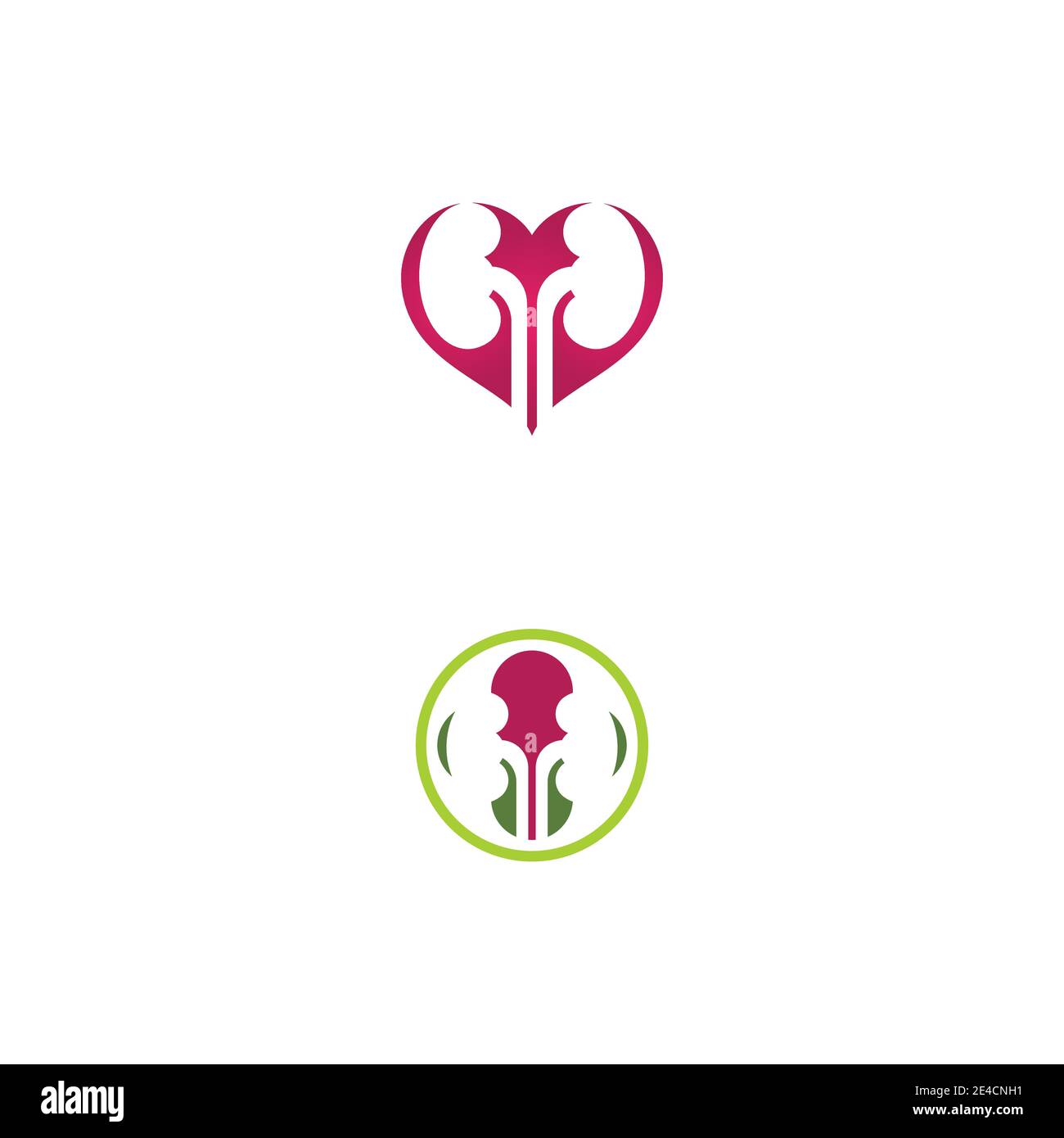 kidney vector illusrtation design logo template Stock Vector